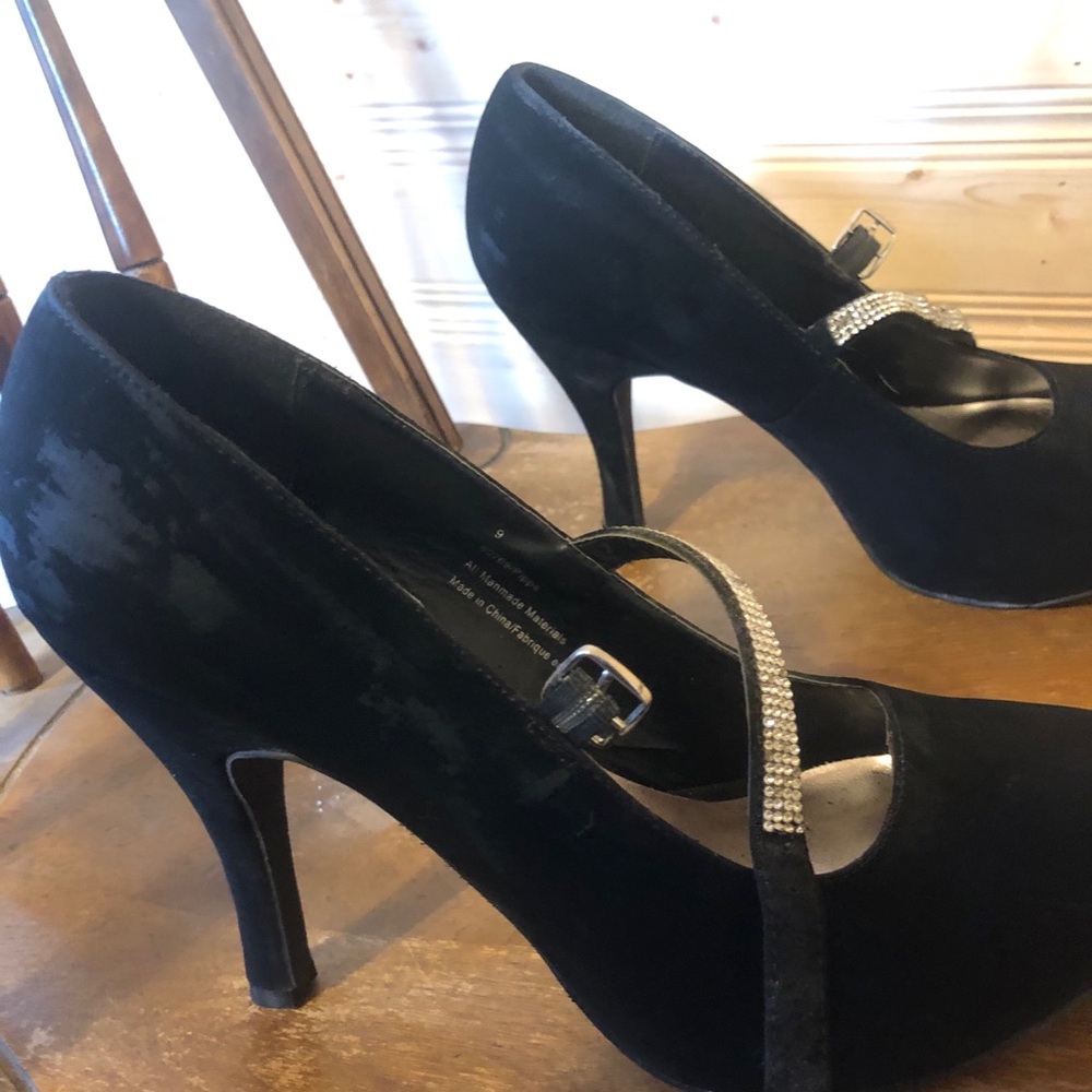 Black heels